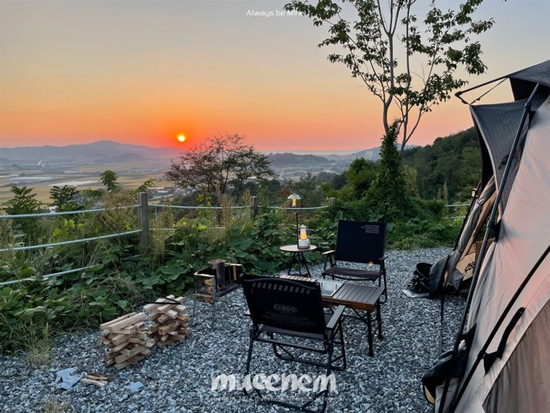 [솔솔이네캠핑14th] 충남아산 캠프그라운드화온 뷰존 v8