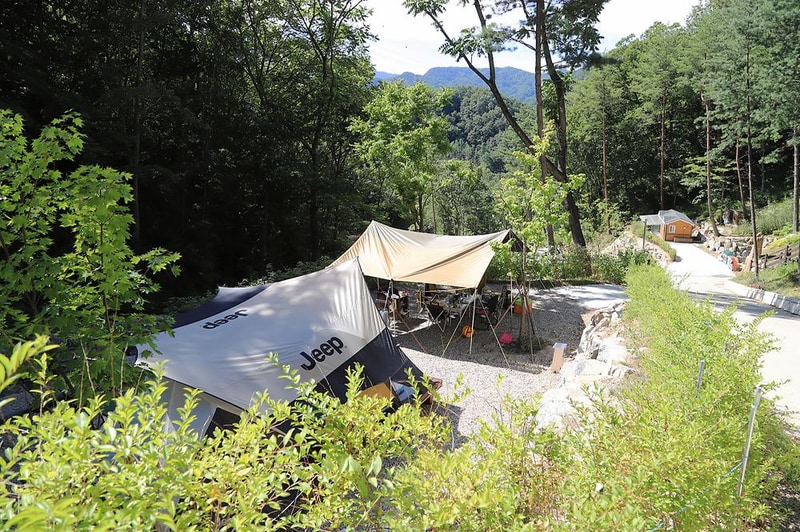 하추자연휴양림 야영장 시설 사진 11