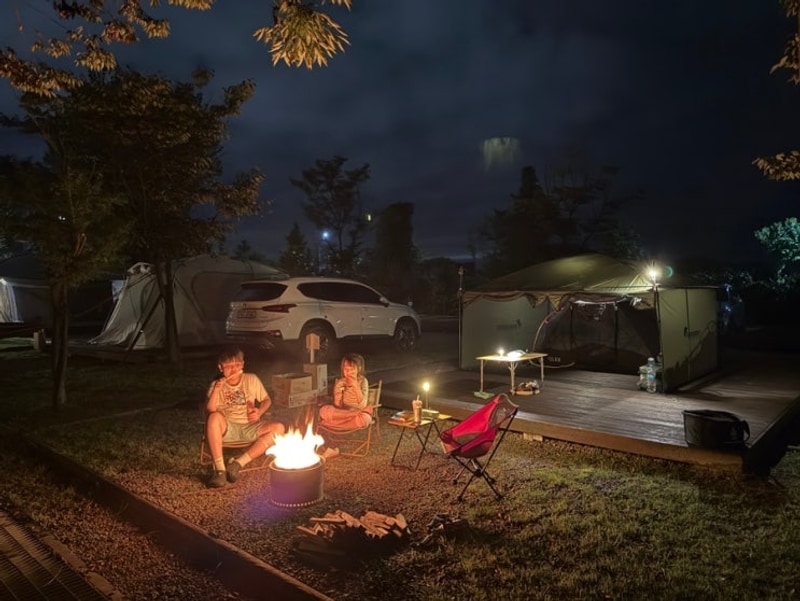 2025년 캠핑, 여주kcc 회사캠핑장 : 얘들아~ 그만 싸워!