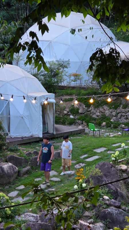 합천 글램핑 스토리에서 여름휴가 즐겁게 보내고 온 리얼후기