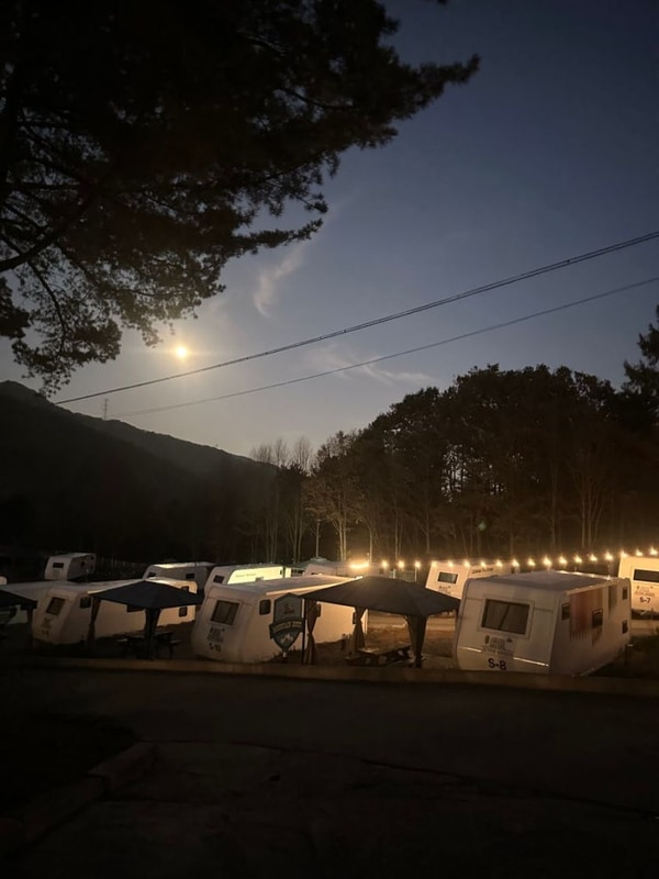 자연 속에서 쉬어가는 하루, 제천카라반더그린 - 제천캠핑 후기