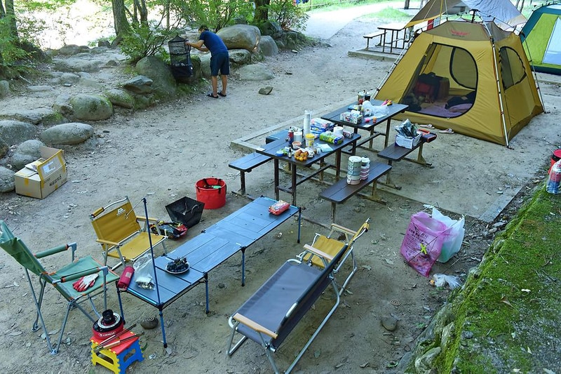 뱀사골야영장 시설 사진 1