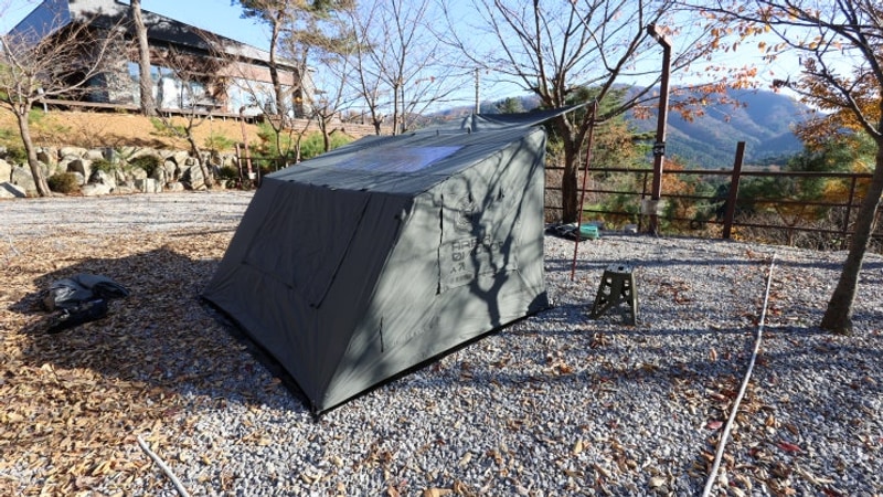 솔캠 가평 블루문캠핑장 C6 & 아침고요수목원 다녀왔어요...