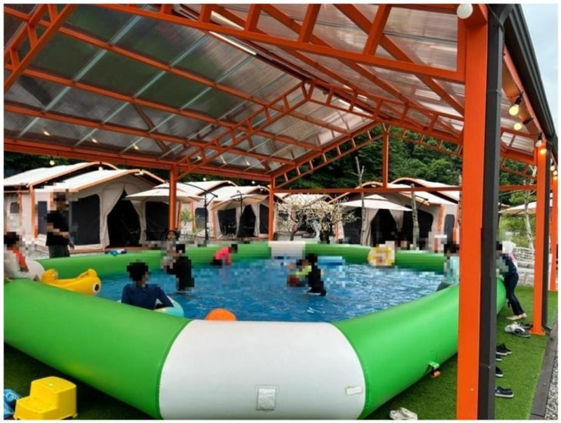 정리정돈이 인상적이었던 춘천글램핑장 춘천신촌캠프장!