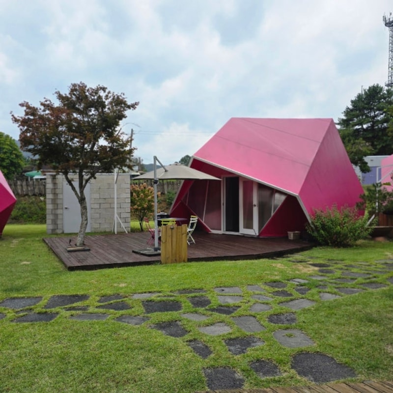 홍천글램핑 서울근교 조용한 힐링 바누글램핑