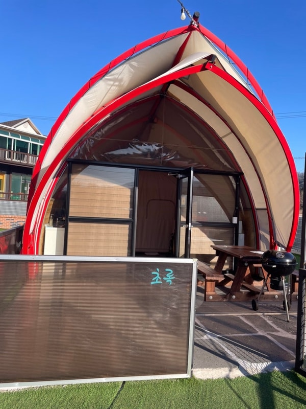 [애견동반 숙소] 포천 쏘쿨이네 글램핑 애견동반글램핑...