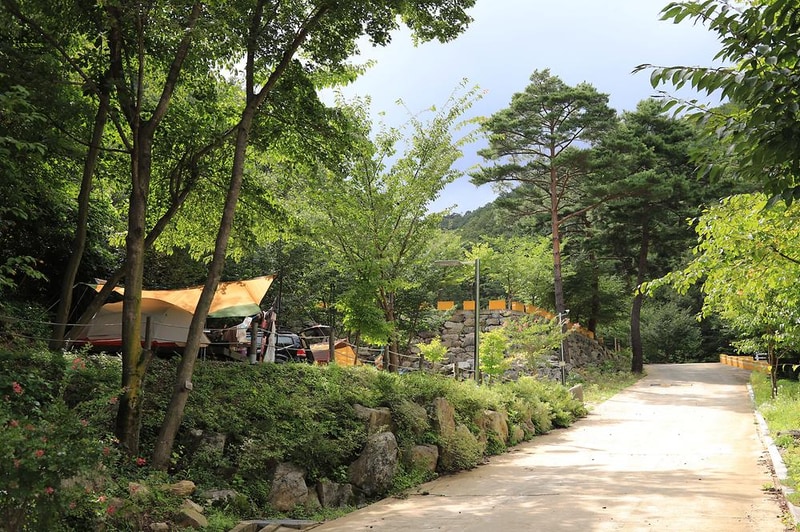 국립검봉산자연휴양림야영장 시설 사진 3
