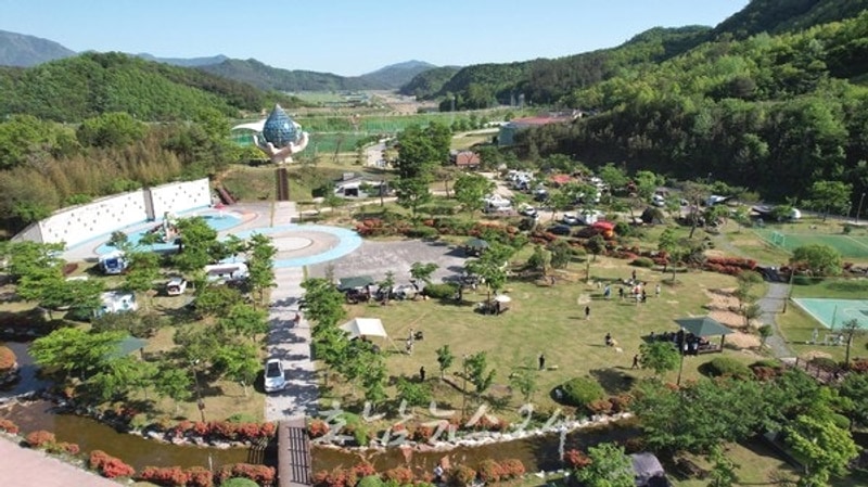 공간, “장흥 부산면 심천공원 오토캠핑장에서 가을의 낭만...