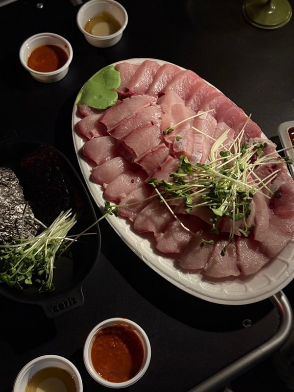 애견동반캠핑장 포천캠프원| 캠핑요리 추천 방어 안키모 와인...