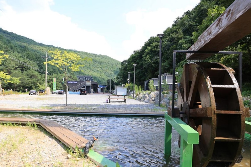 600마지기 가는길 야영장 시설 사진 9