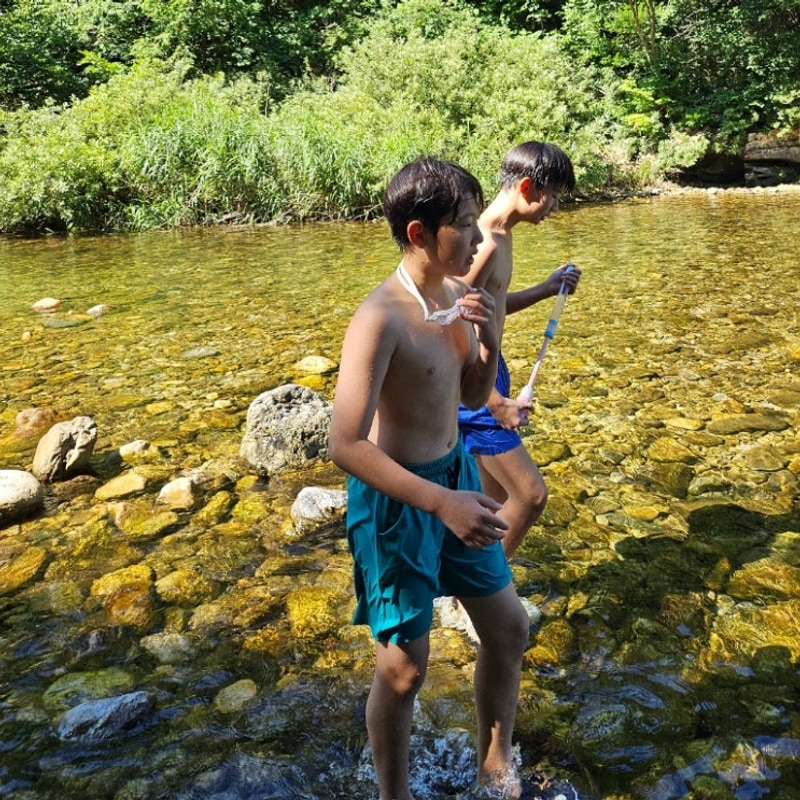 가평 깊은 계곡 캠핑장 백자동 다이빙 가능한 곳