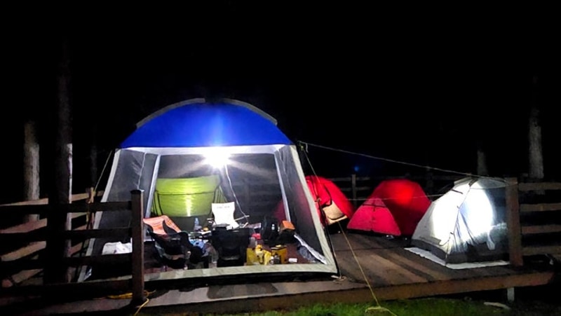 경남 사천 비토국민여가캠핑장 자라 5 사이트 캠핑