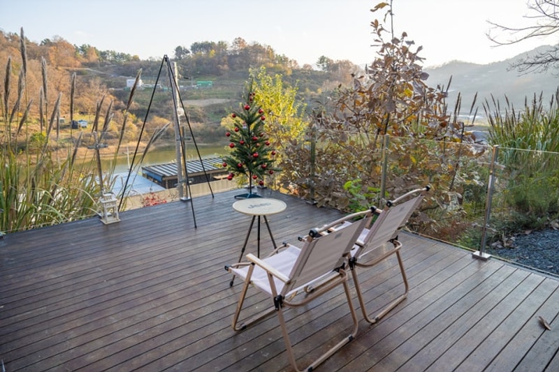 신축 청도 미러글램핑 감성숙소 청도 글램핑 추천