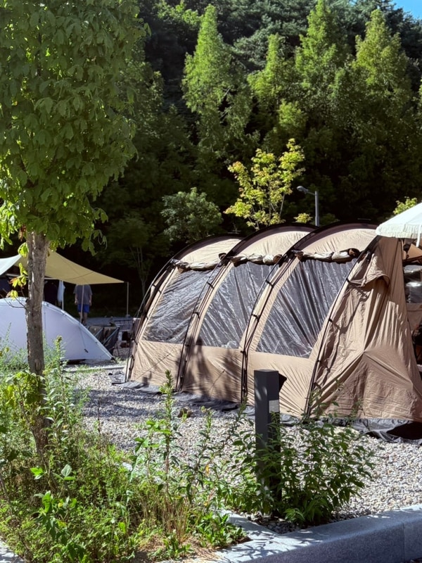 진안“운일암반일암 국민여가 캠핑장“