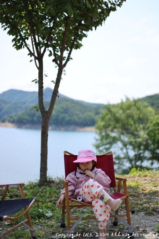 충주 캠핑장 충주호캠핑월드 개별 화장실/개수대 뷰 맛집