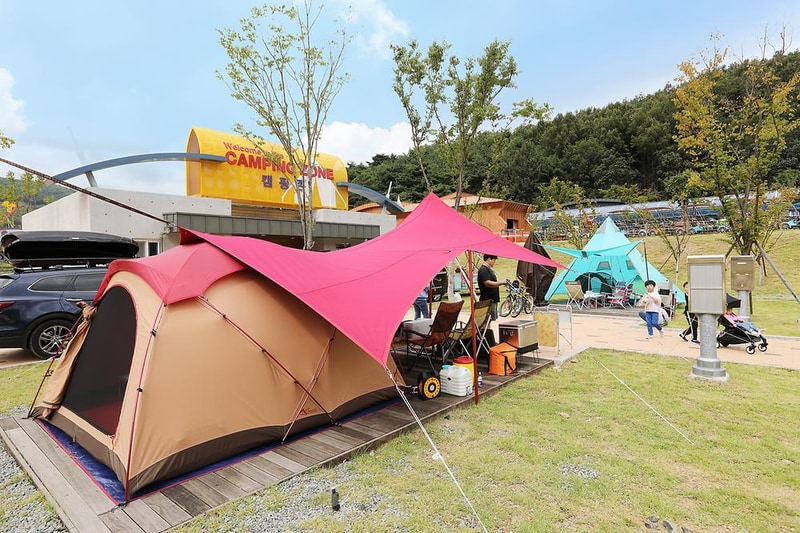 청도군 자전거공원 캠핑장 시설 사진 17