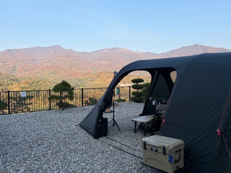 [캠핑] 11월 둘째주 캠핑기록  - 또왔어요 마중마을 힐링캠프...