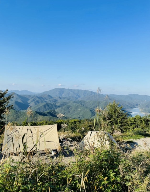 79th 군위 바람이좋은저녁 캠핑장 -감성 가득한 자연 속...