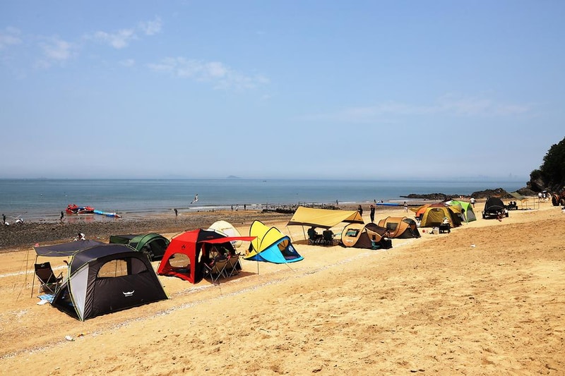 십리포해수욕장 야영장 시설 사진 2