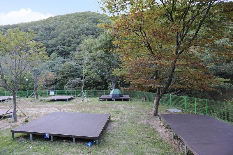 계명산자연휴양림 야영장 시설 사진 1