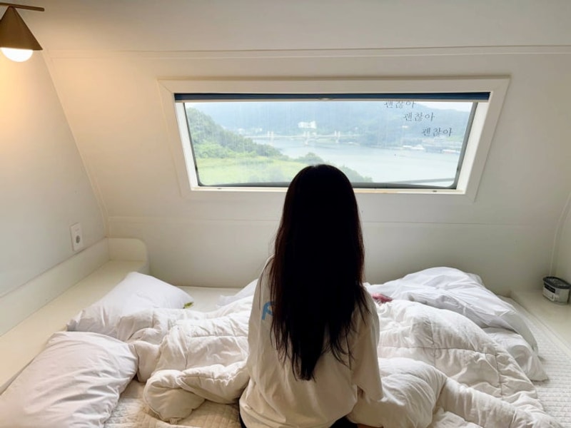 서울근교 가평 럭셔리 글램핑 캠프게이트 카라반 여행