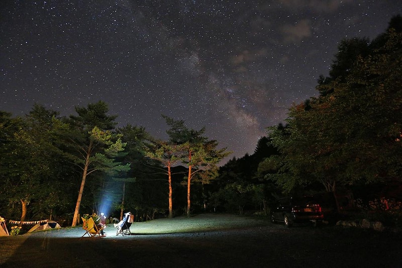 용골송어와 캠핑 시설 사진 21