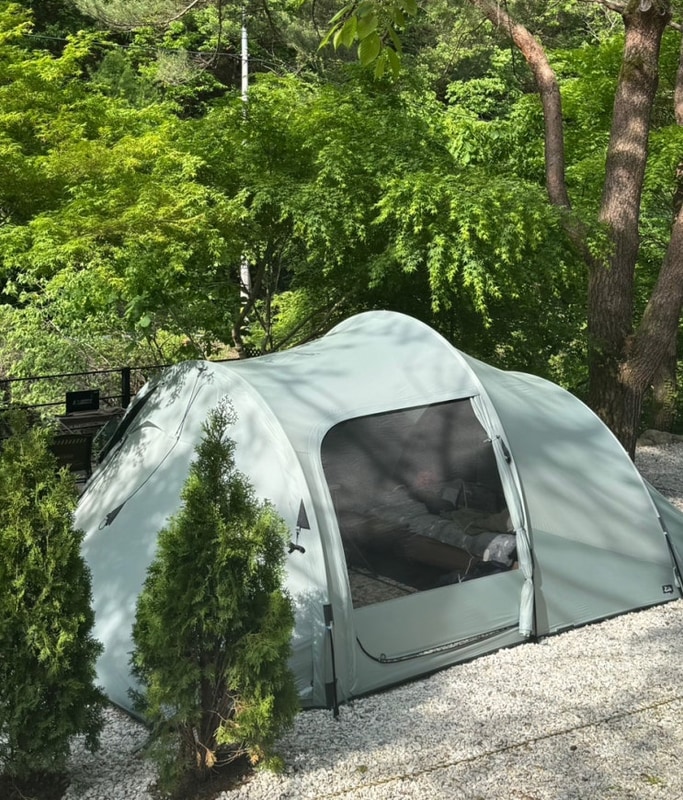 (라디트 아르카 첫 피칭 후기 in 봉화별캠핑장 A-1)