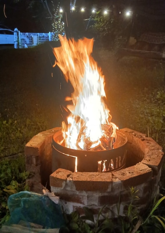 모나캠핑파크 가평 카라반에서 계곡 물놀이, 바베큐, 불멍