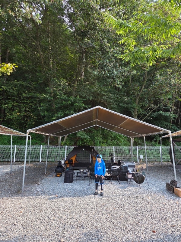 원주 한다리골 캠핑장 A3번 사이트 에서 2박 3일! 수영장 후기...