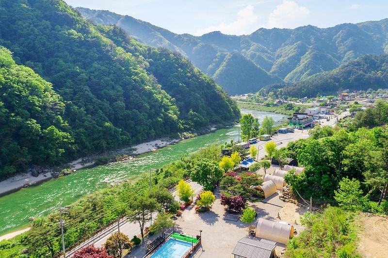 내린천 글램핑 시설 사진 22