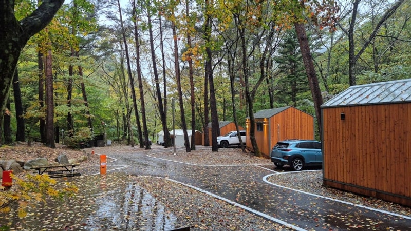 방태산 자연휴양림 캠핑장 - 개보수후 새로 개장 (전체 사이트...