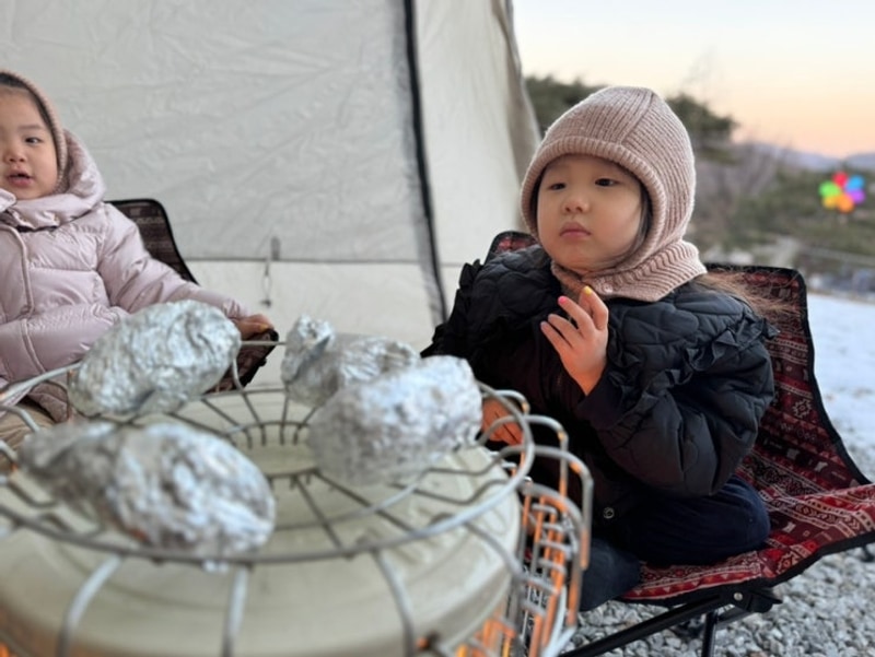 양평수목원 캠핑장에서 동계캠핑 캠핑메뉴