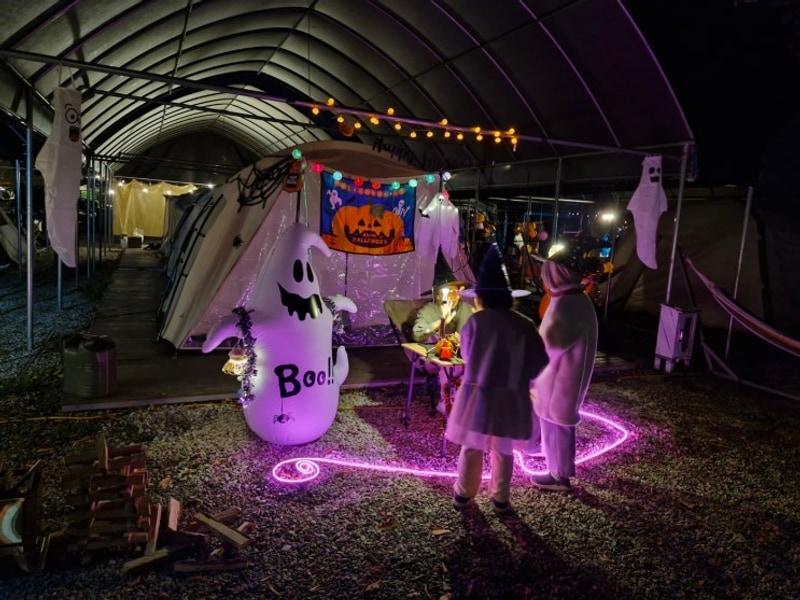 우리가족 첫 할로윈캠핑 - 일영무두리캠핑장