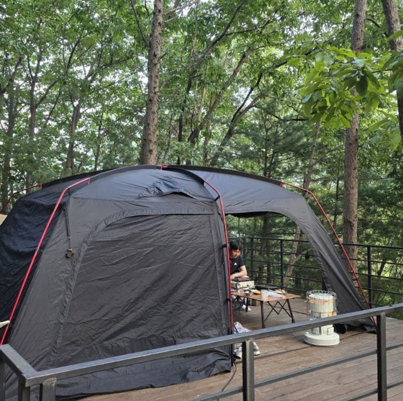 "[가평 캠핑장 추천] 블루문 캠핑장 숲속-14 사이트 후기...