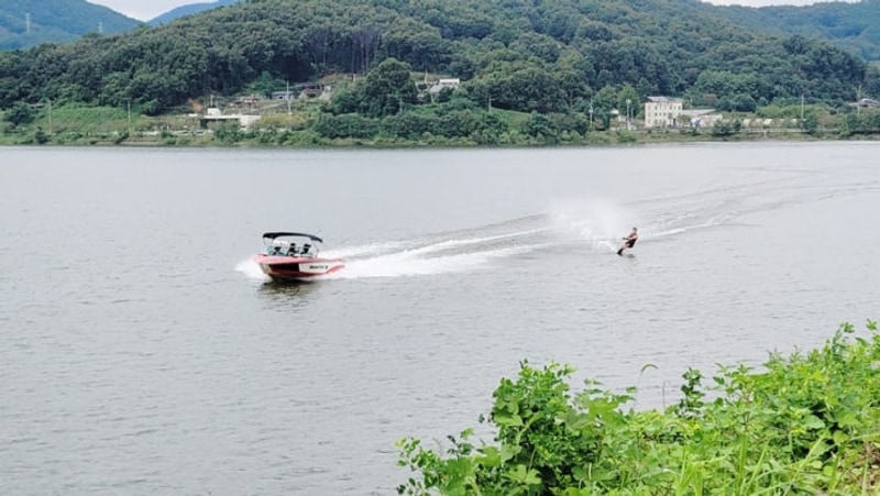 목천 용연저수지, 수상스키대회, 천안국민여가캠핑장