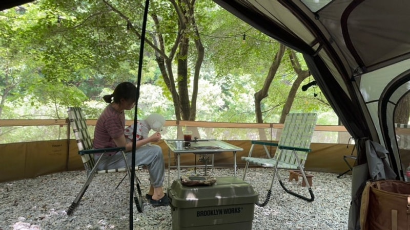 [경북 봉화] 맑은 계곡이 있는 애견동반 봉화별캠핑장(feat....