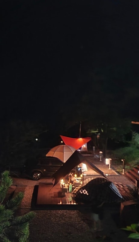 캠핑장 감성 캠핑 오토캠핑 워크숍 불멍 별의 바다 조동 캠핑장