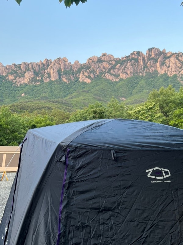 [강원도/고성] 캠핑느루 N3, 울산바위 캠핑