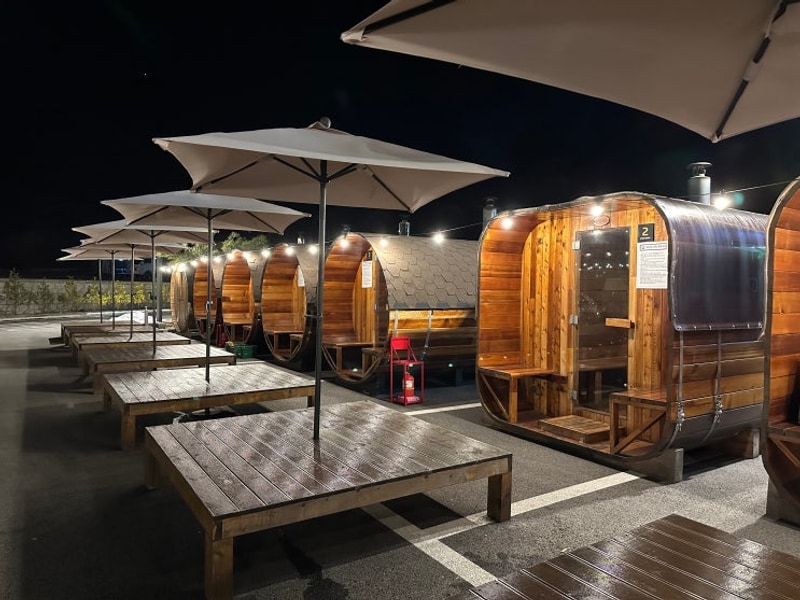 [원주/핀란드식 사우나] '라하글램핑'에서 핀란드식 사우나...