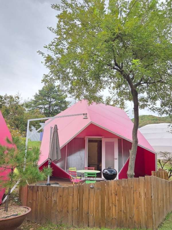 애견동반글램핑 홍천글램핑 바누 글램핑