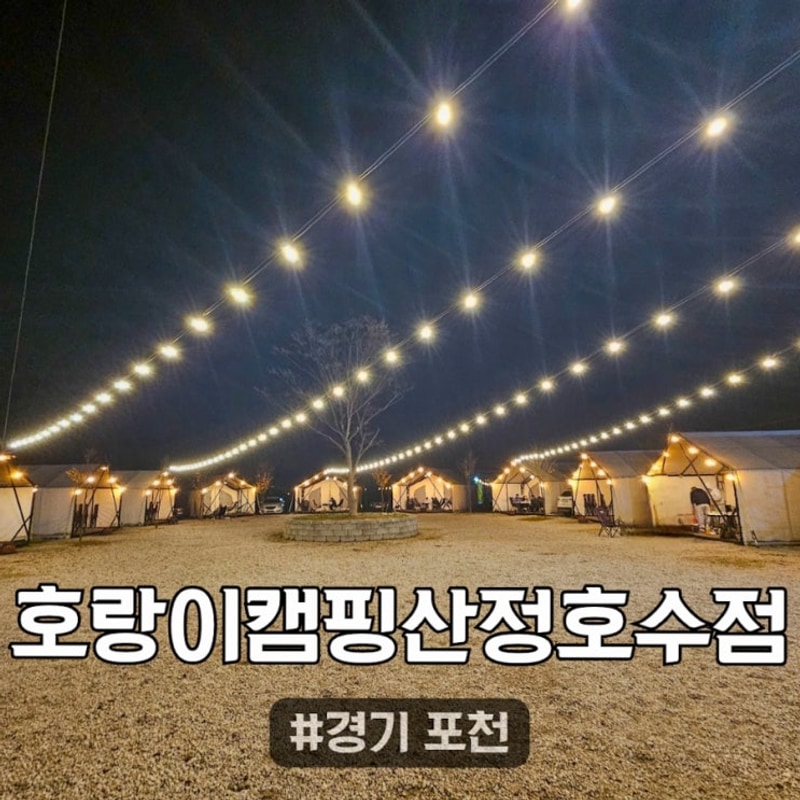 [경기 포천] 아이와 함께한 포천글램핑, 호랑이캠핑 포천...