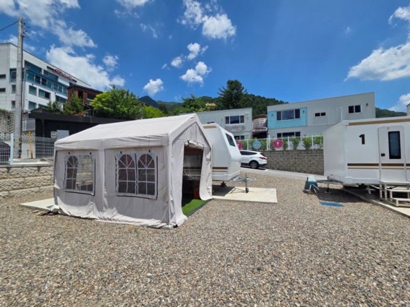 커플여행으로 완벽! 가평 카라반 가화2372