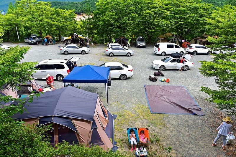 옥샘캠핑장 시설 사진 1