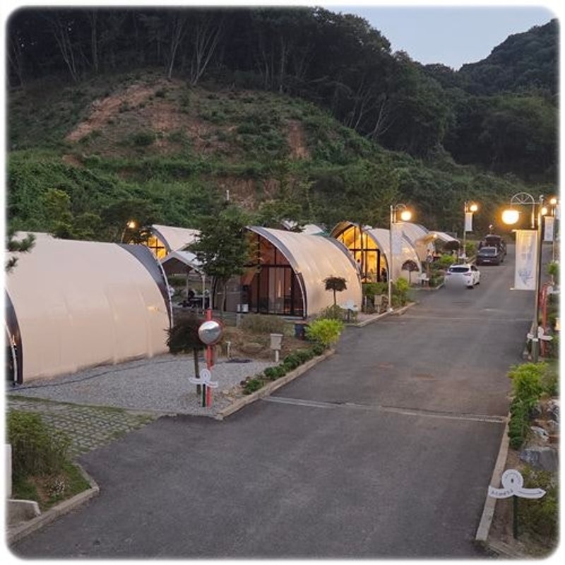 천안 글램핑 펜션 몽키캠핑장 계곡수영장 좋아 가족여행