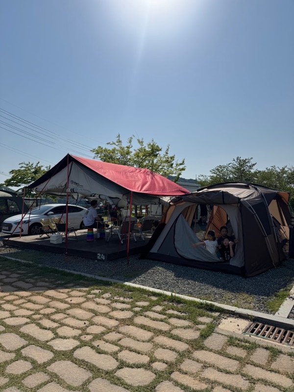 (나주) 죽산보 오토캠핑장 / 아이랑갈만한곳 / 나주 캠핑장