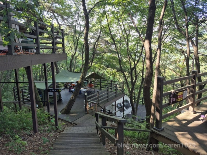 부산근교 경남 김해 신어산자연숲캠핑장 이용후기