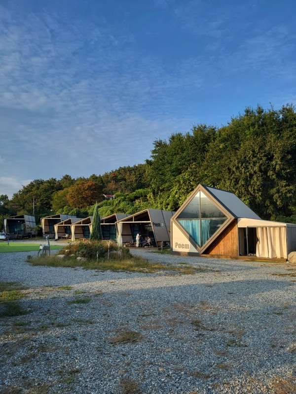 청도 글램핑 힐링하기 최고였던 글램핑포엠