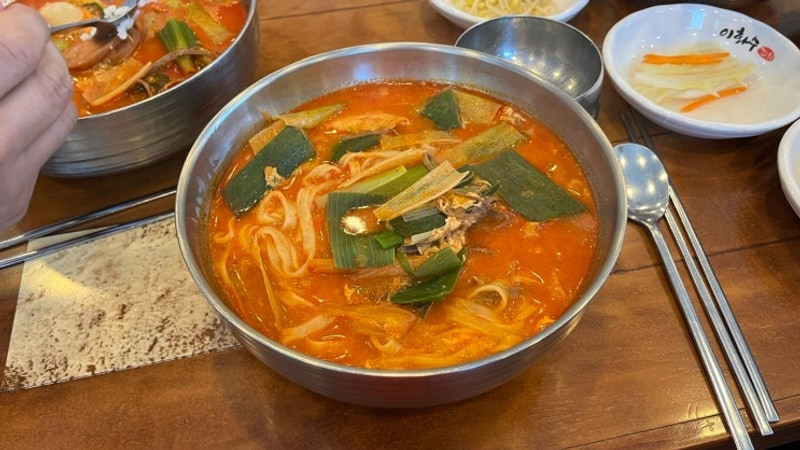 이화수전통육개장 용인송전점 소풍캠핑장 근처 식당 어린이메뉴