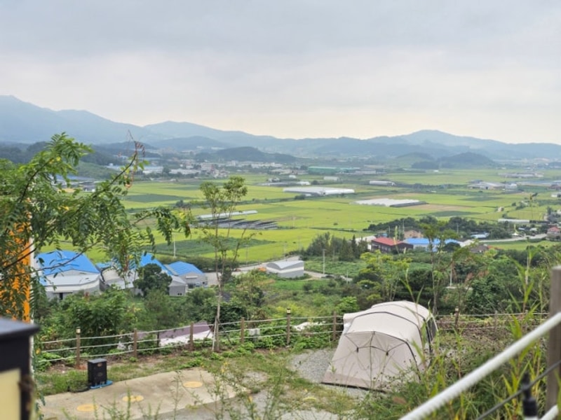 충남 아산 뷰가 맛집인 캠핑장 캠프 그라운드 화온을 소개합니다.