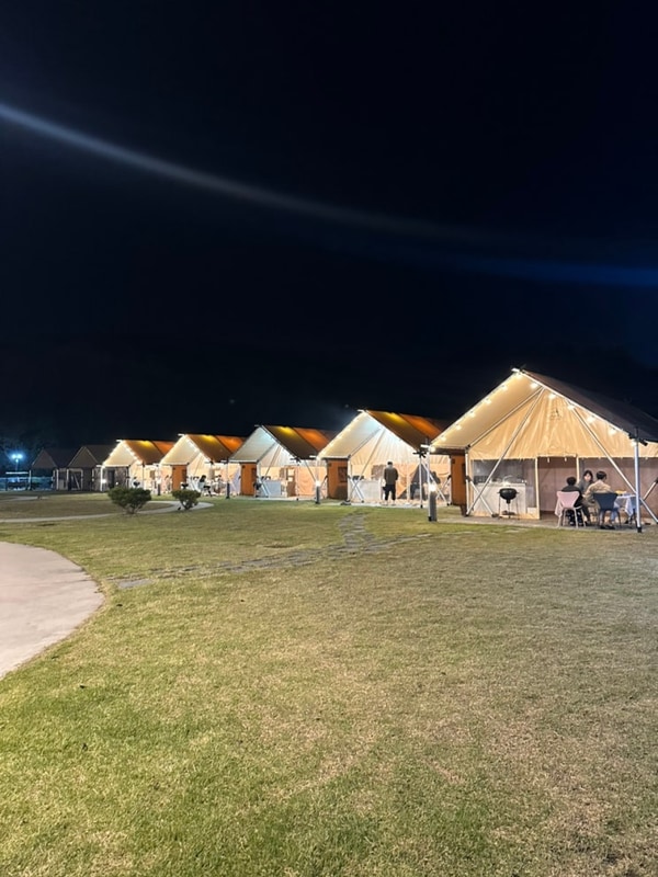 속 포레스트뷰, 캠핑 초보도 편하게! "칠곡 왜관 힐포레 글램핑장"